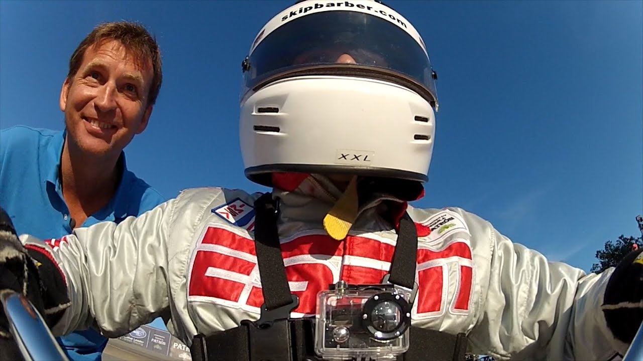 Riding Big Wheel Down Corkscrew at Laguna Seca