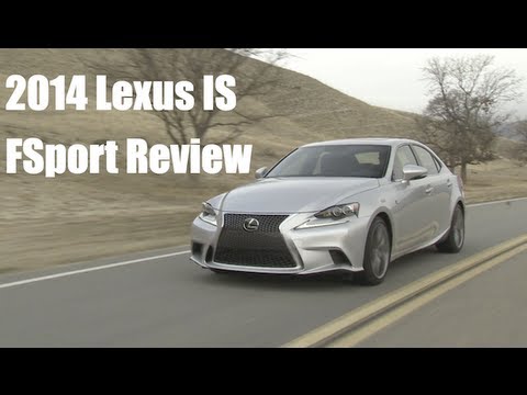 2014 Lexus IS FSport Review on GTChannel
