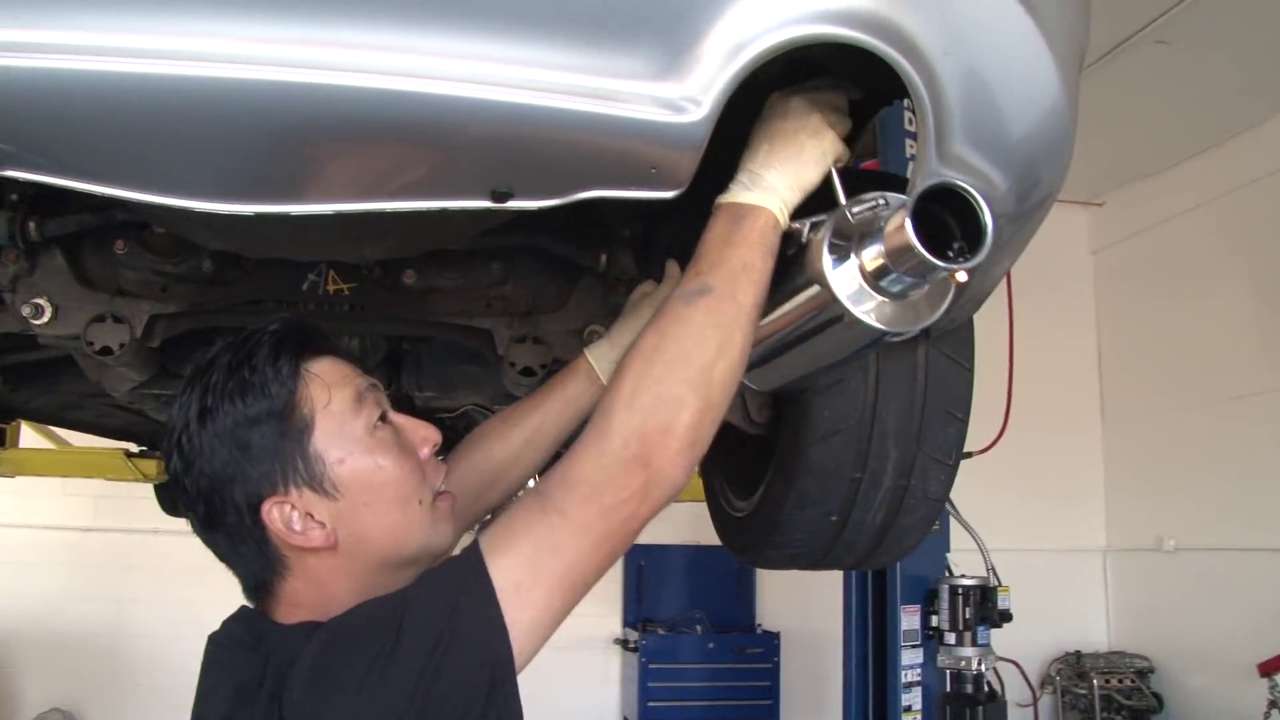 Install New Exhaust System | How to Install an Exhaust - Honda S2000 ...