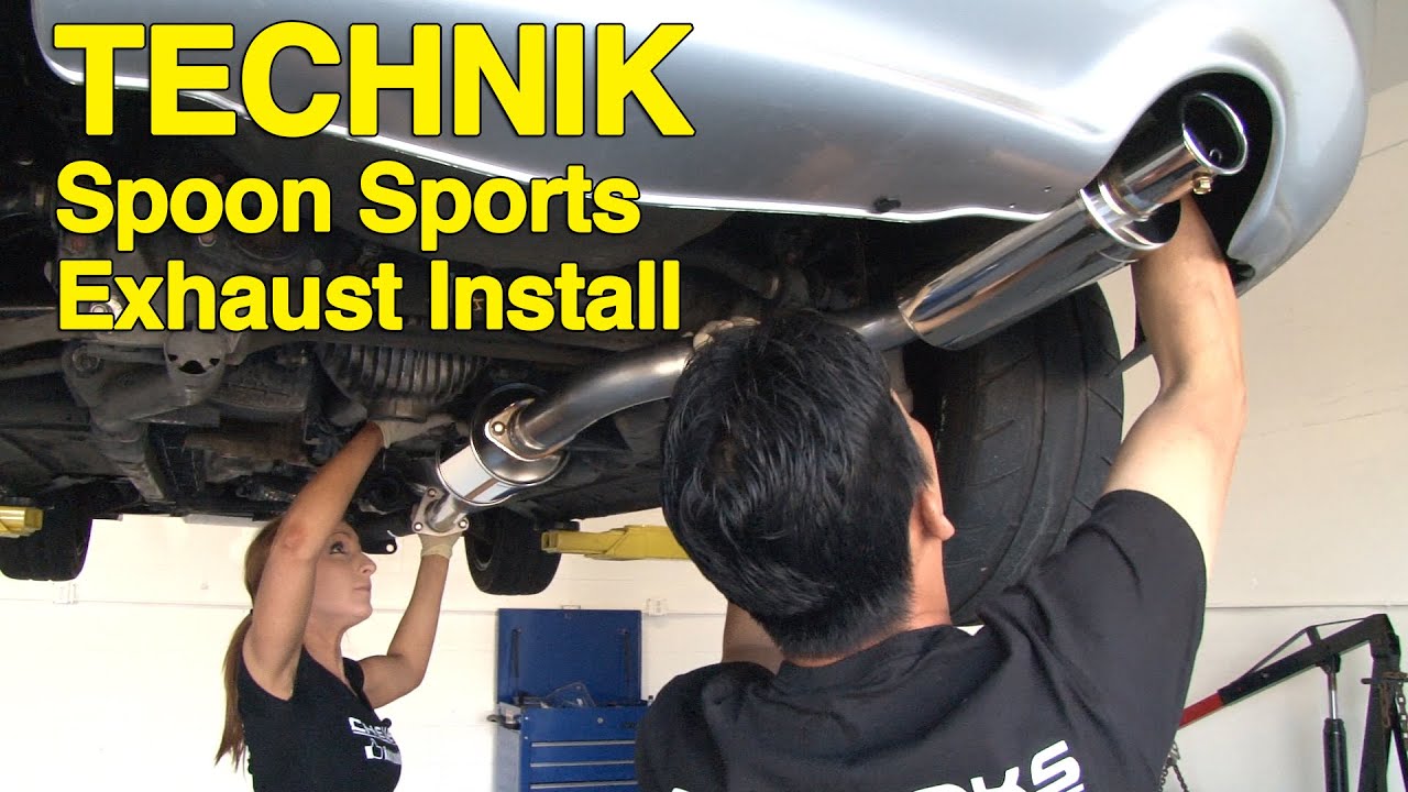 How to Install an Exhaust - Honda S2000 - Spoon Sports - Technik