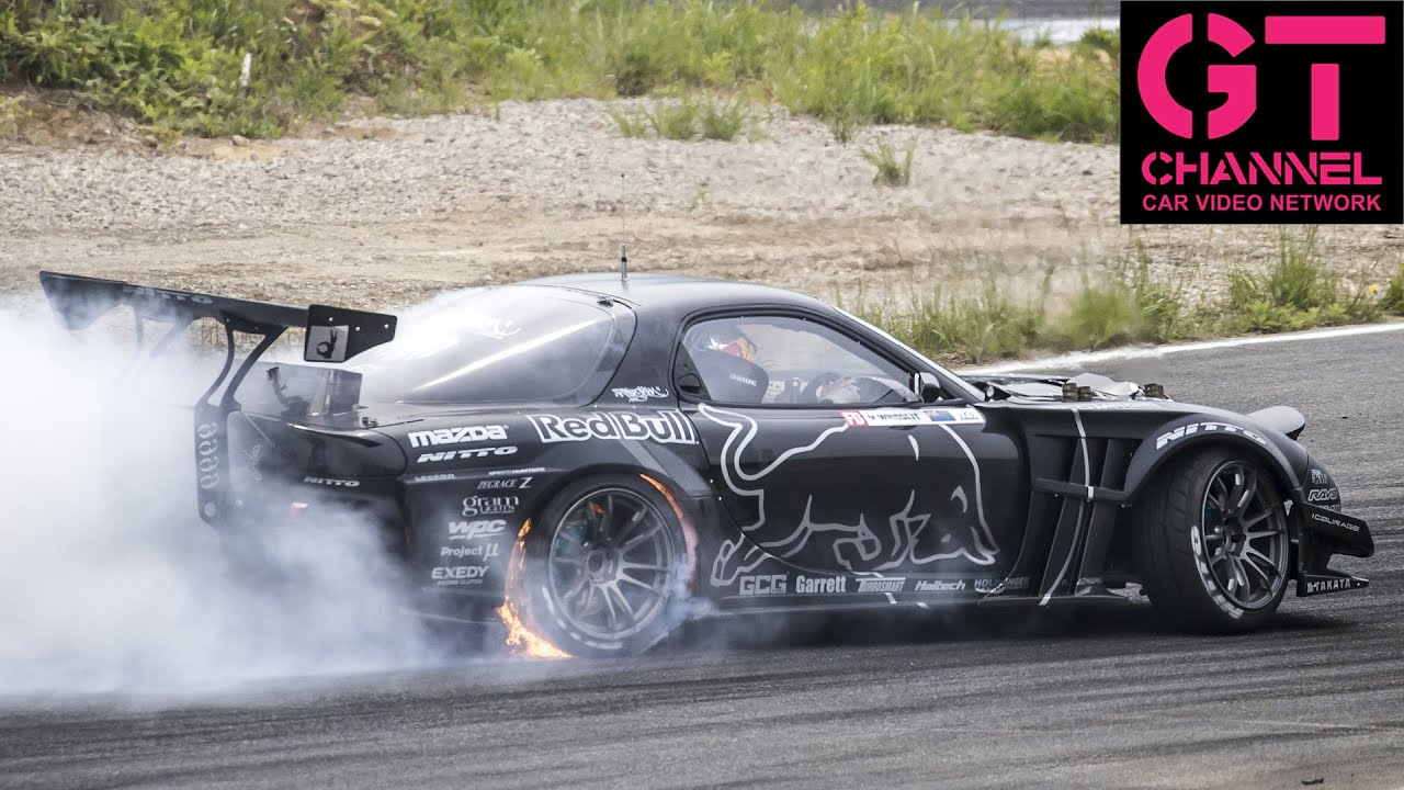 ★激レア★RX-7 マッド マイク MAD MIKE ボディのみ♪ドリフト♪ Red Bull Mazda RX-7 Racing Drift Machine - YouTube