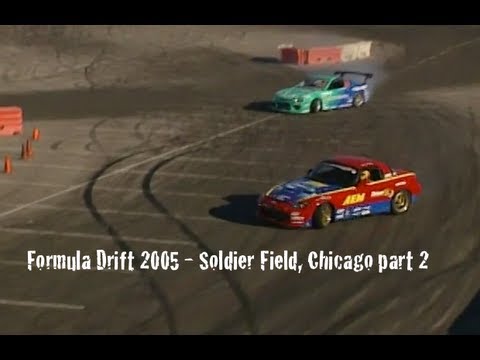 ‪‪Formula Drift 2005‬‬ - Soldier Field, Chicago part 2