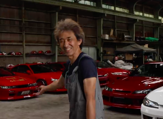 Yasuyuki Kazama's Rodextyle shop is a Nissan Silvia museum