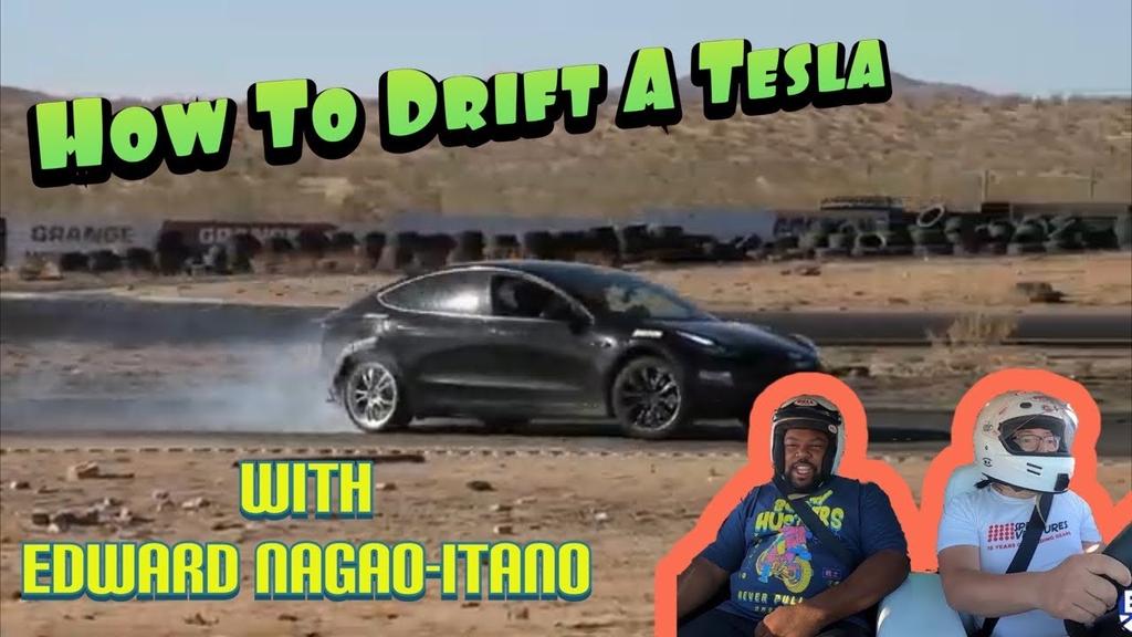 How To Drift A Tesla!