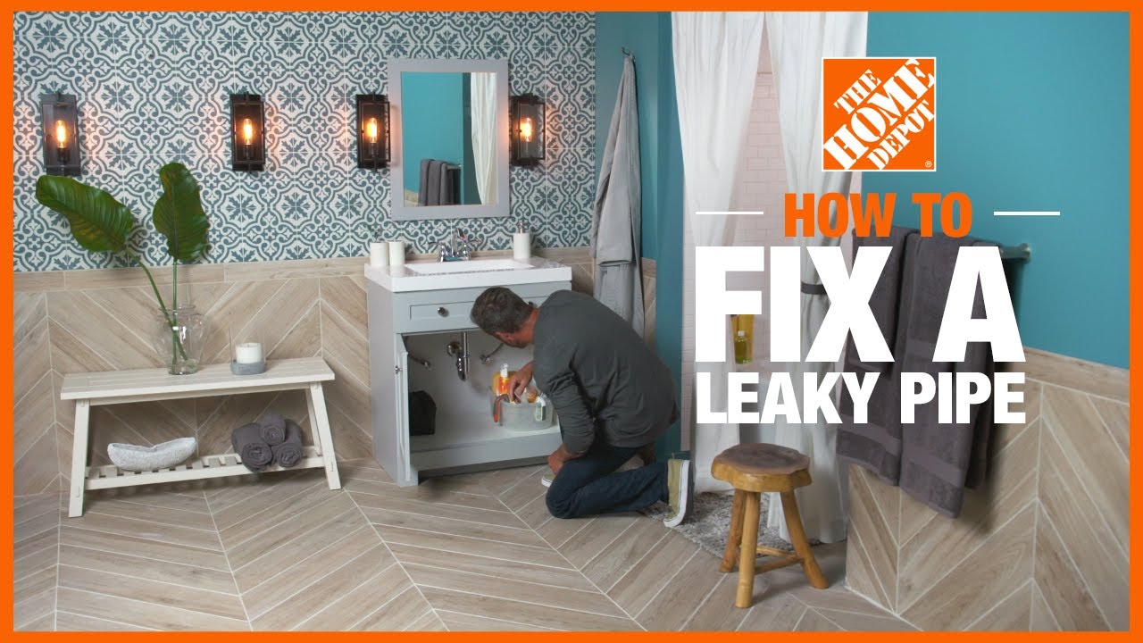How to Fix a Leaky Pipe | The Home Depot