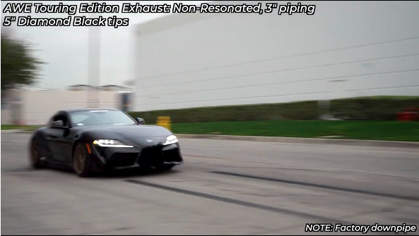 AWE Tuning Exhaust Suite for Toyota Supra | Sound On-Street