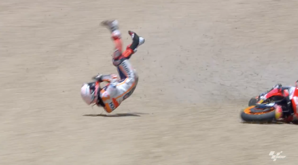 Marquez' Season-Ending Highside!