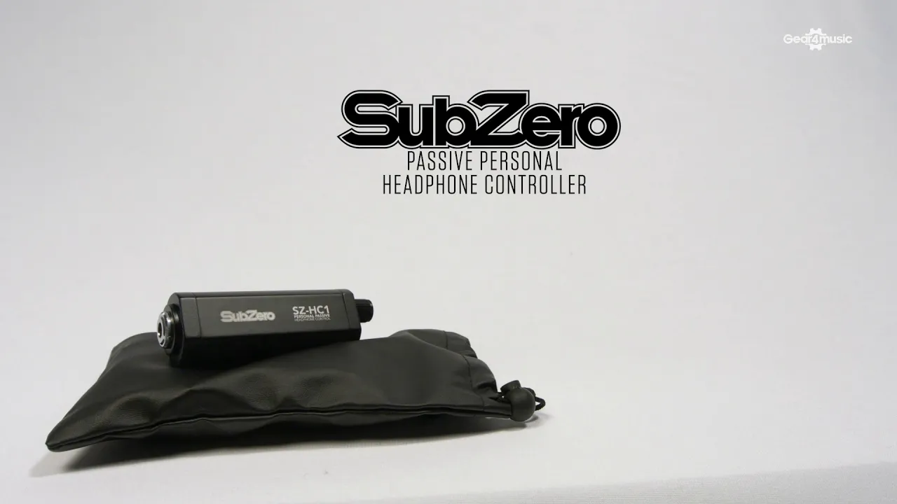 SubZero Passive Personal Headphone Controller | Gear4music