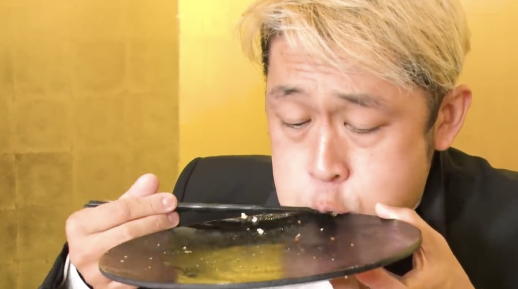 ラストスパート 残すは潮汁。完食なるか？