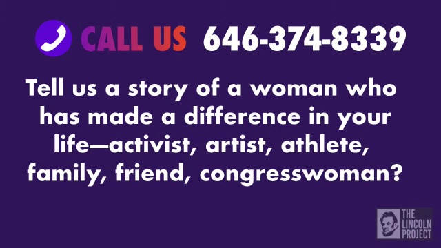  We asked you to tell us stories about women who have made a