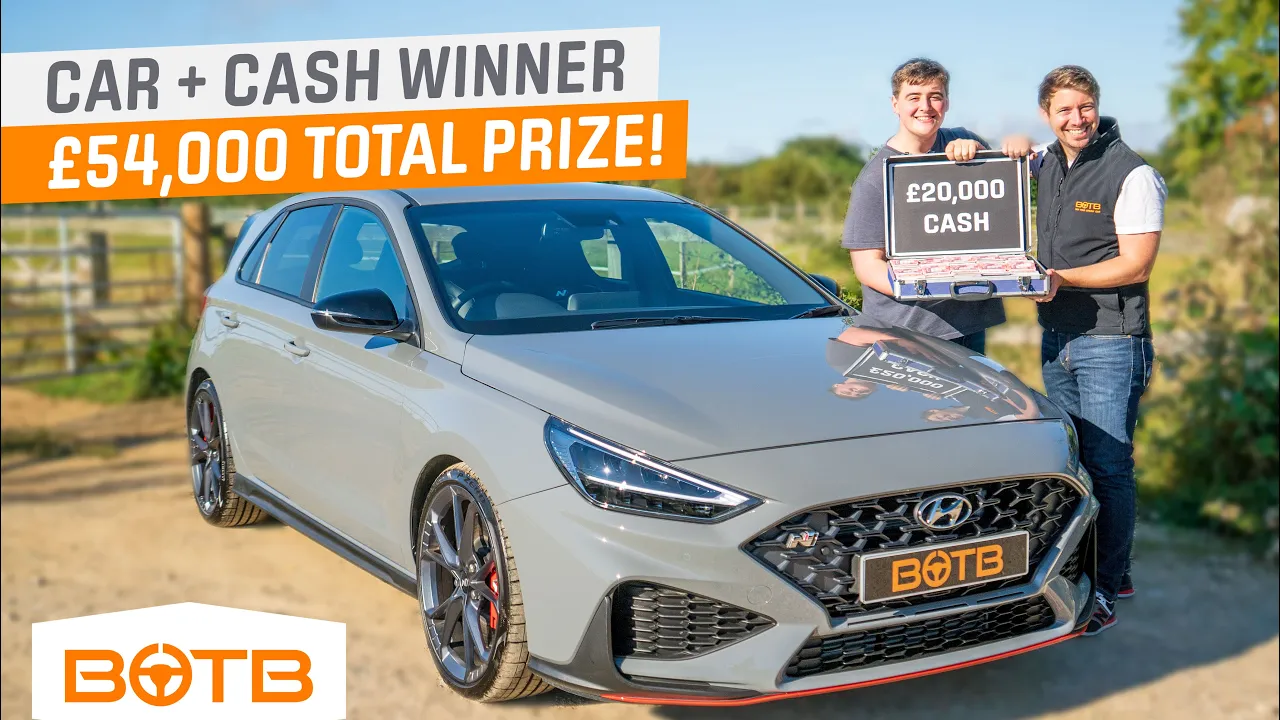 £54,000 Total Prize! NEW HYUNDAI I30N PERFORMANCE | BOTB Winner Joe Knight