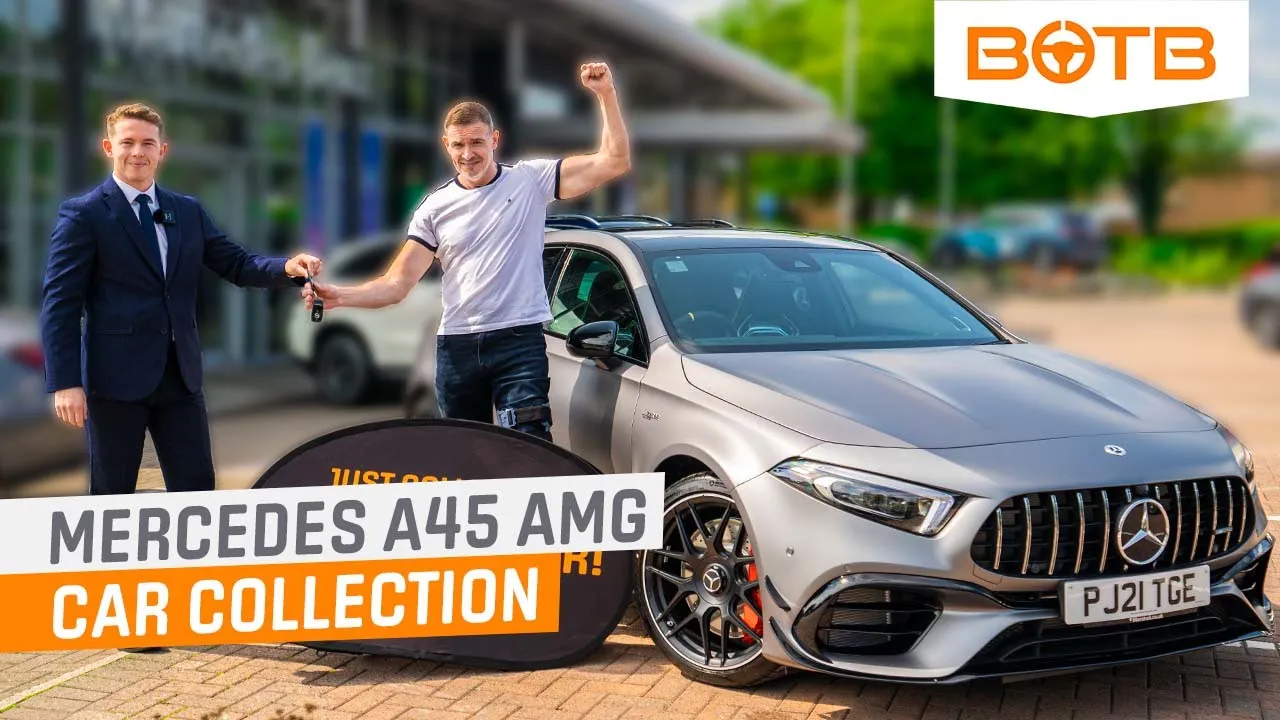 BOTB Winner Collects New Mercedes-AMG A45 S