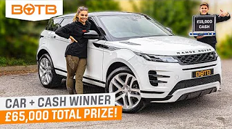 £65,000 Total Prize! NEW Range Rover Evoque | BOTB Winner #854 😃