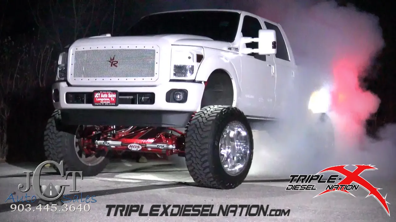 SEMA PLATINUM POWERSTROKE ON 40'S BURNS IT DOWN!!