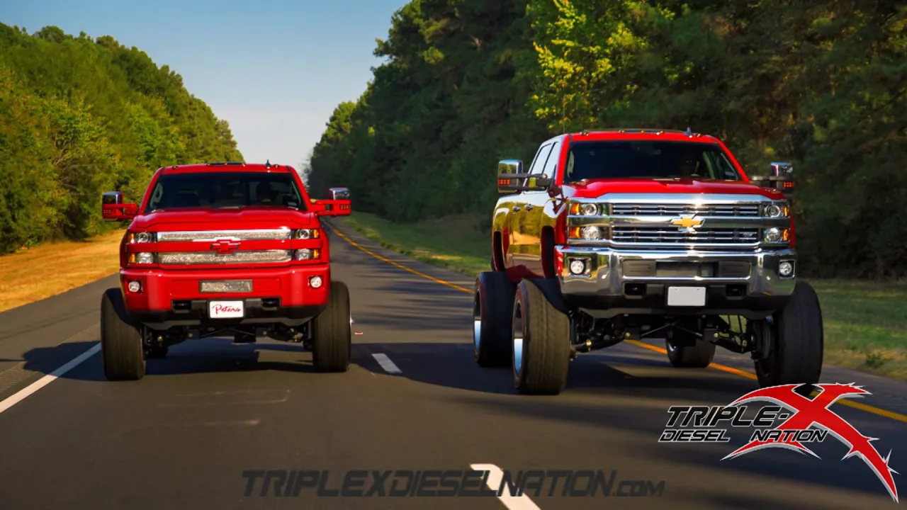 2015 DURAMAX HD'S SNAPPIN NECKS!!