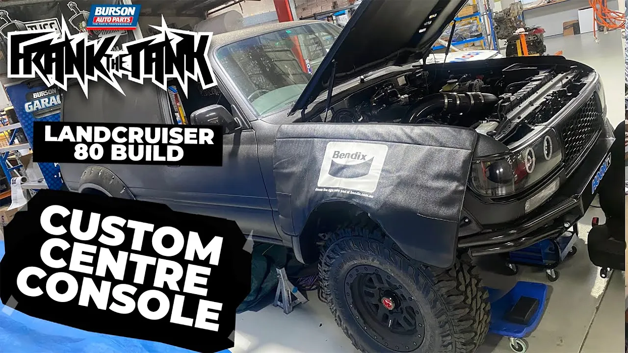 Building a CUSTOM CENTRE CONSOLE - Toyota Landcruiser 80 Series build