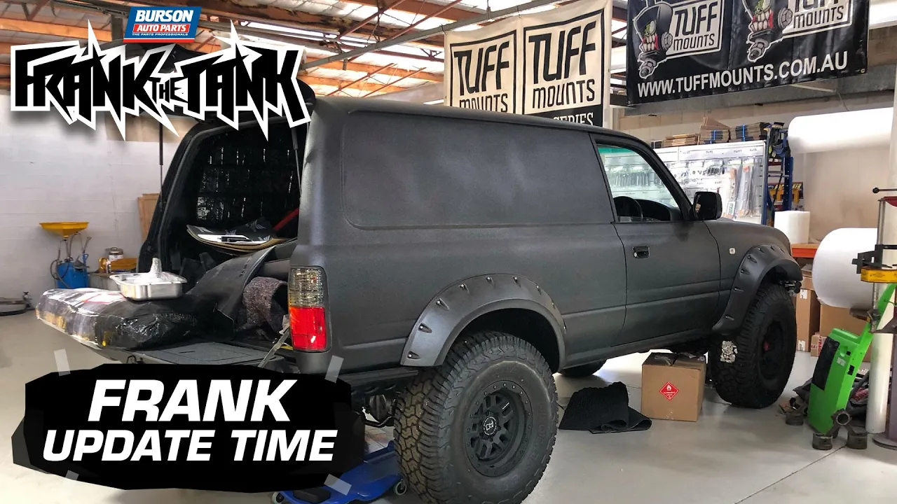 WHATS HAPPENING WITH FRANK - Toyota Landcruiser PANEL VAN build