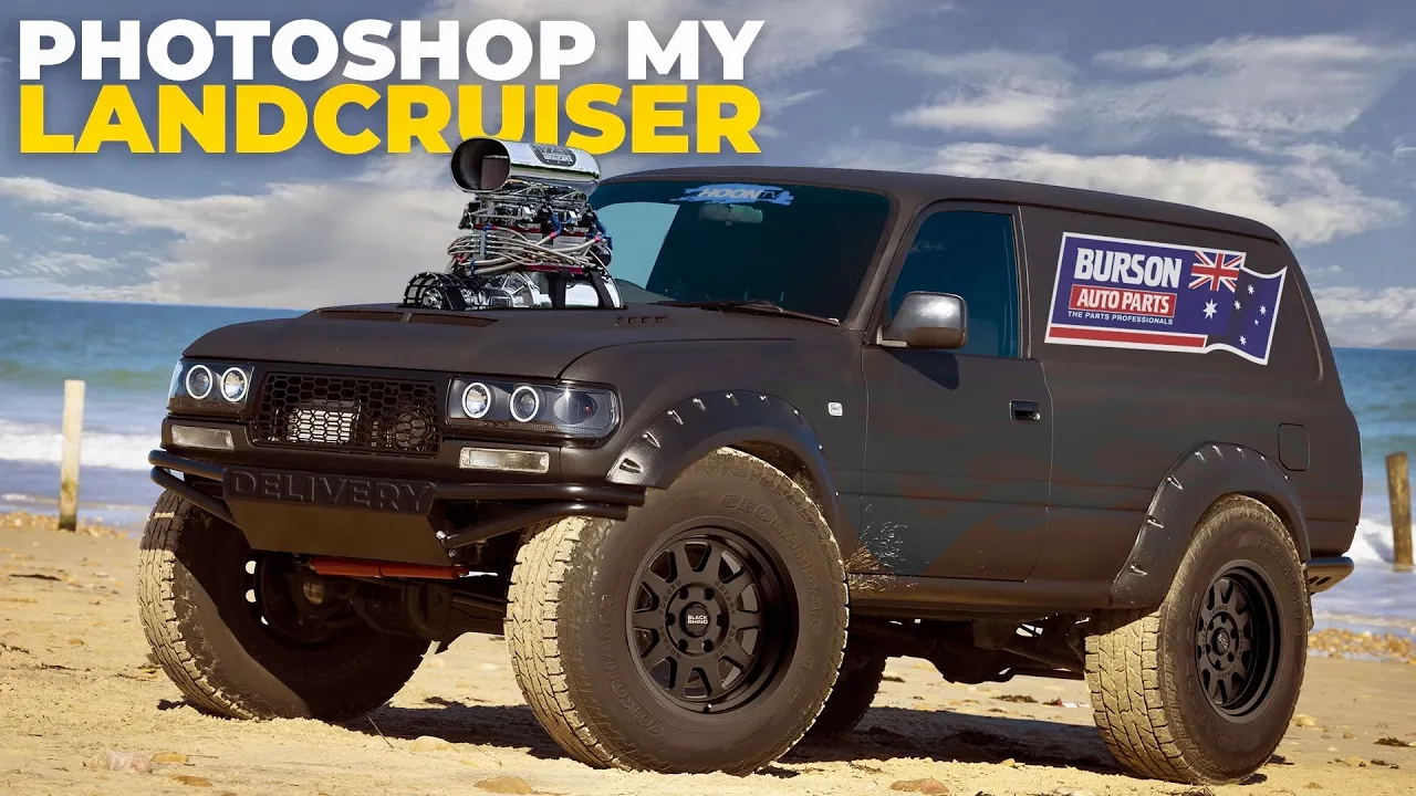 Best PHOTOSHOP job of my 80 Series Landcruiser WINS!
