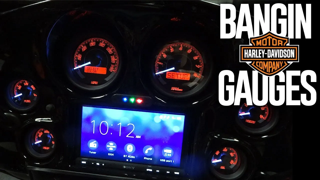 These H-D Touring Gauges are BOMB!
