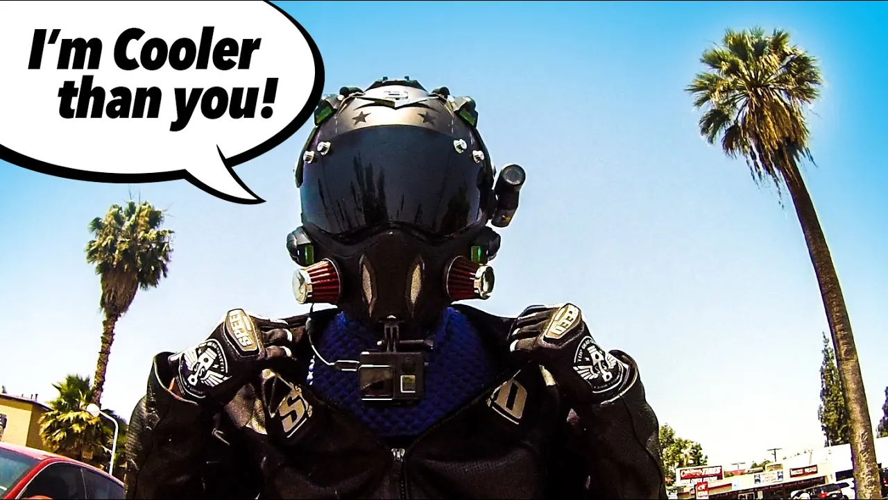 How to keep cool motorcycle riding on hot days