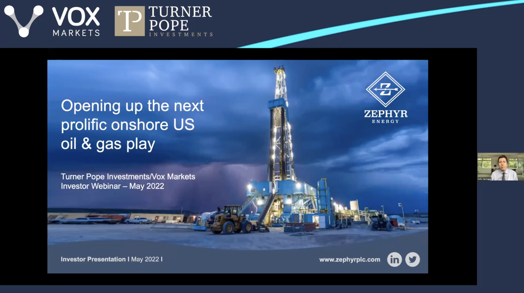 Zephyr Energy webinar with Q&A