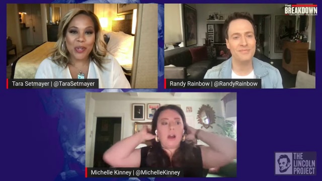 Michelle Kinney Meets Randy Rainbow