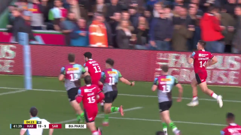 HIGHLIGHTS | Harlequins 22-29 Saracens Men (R7 - Gallagher Premiership)