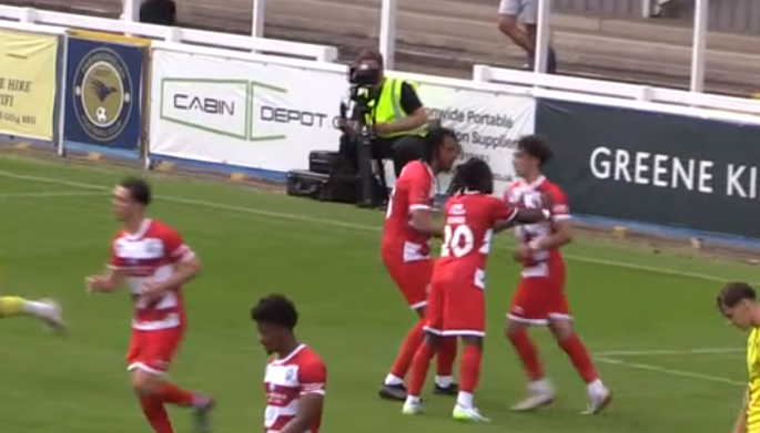 Stefan Vukoje gets his first goal for The Sports