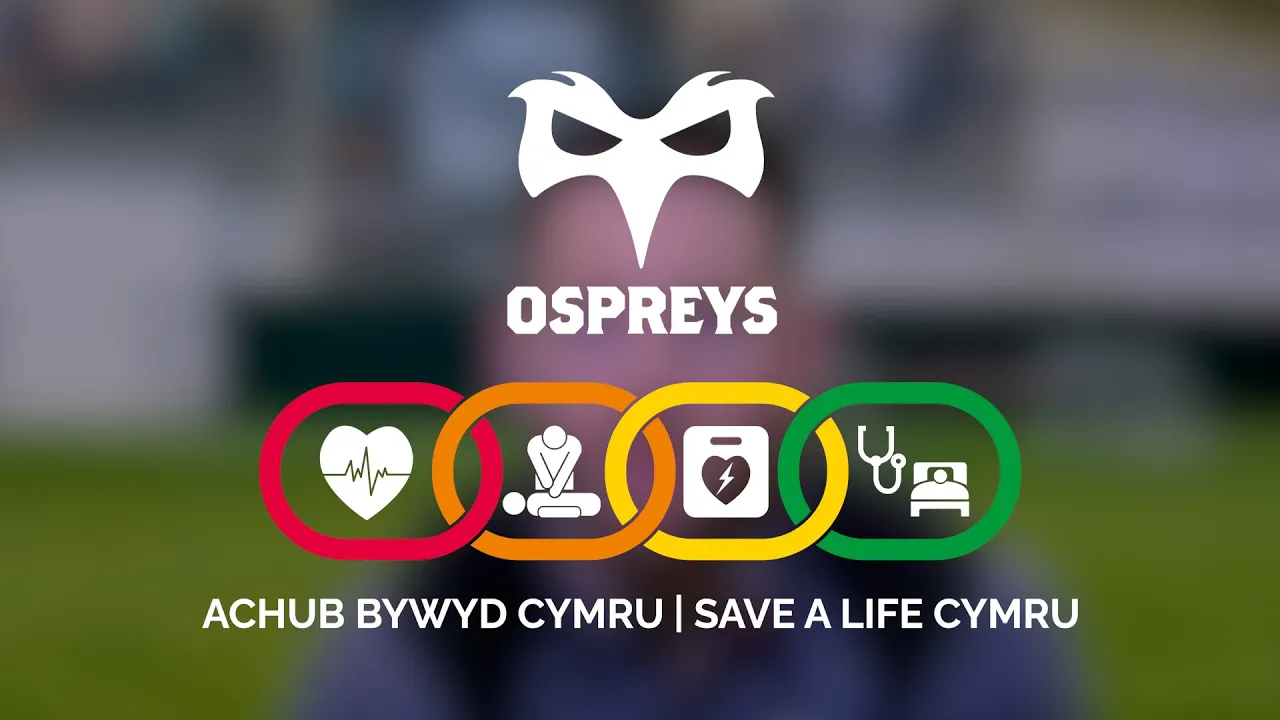 Ospreys & Save a Life Cymru - The Best Thing About Being Part Of A Team