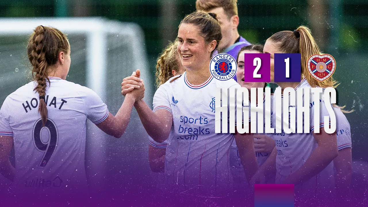 HIGHLIGHTS | Hearts 1-2 Rangers Women | 23 Aug 2023