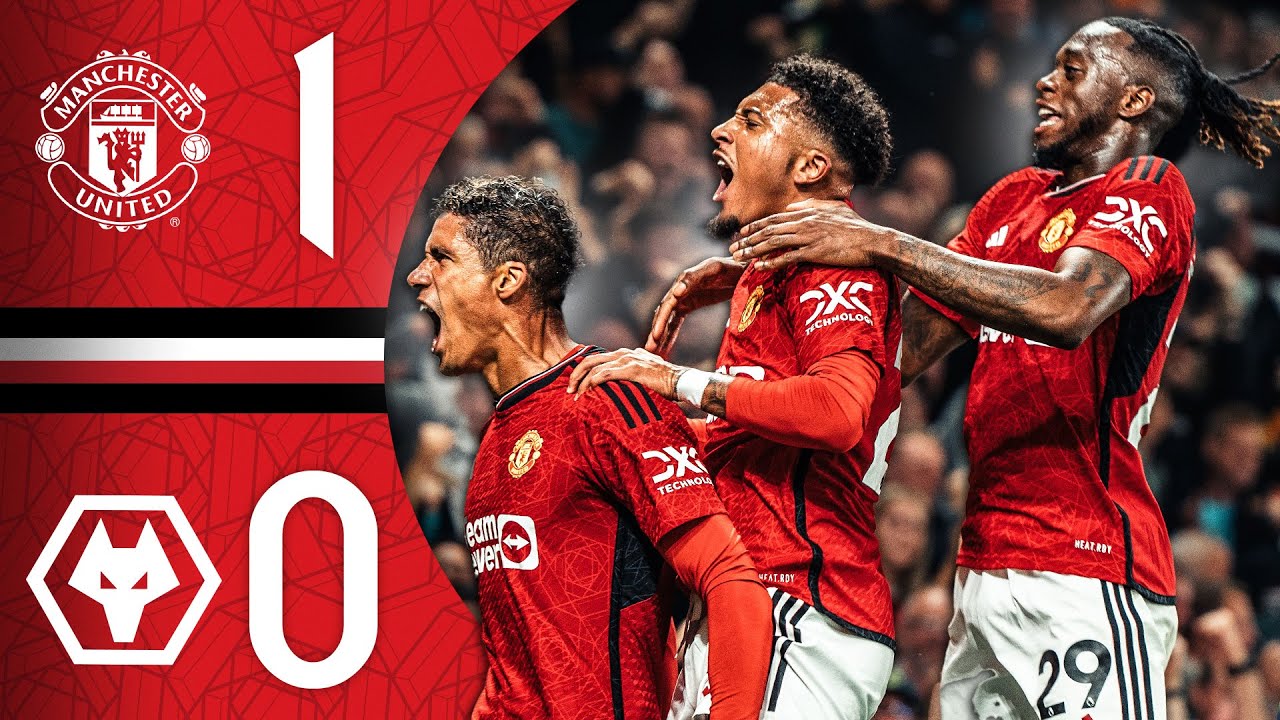 Raphaël Varane scores the only goal of the game