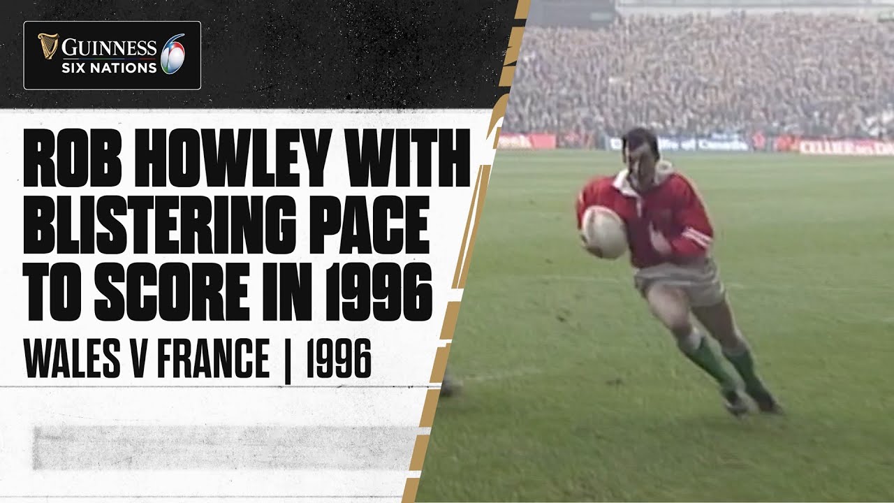 "HE WAS LIKE LIGHTNING"⚡️| Rob Howley with a lovely try in 1996