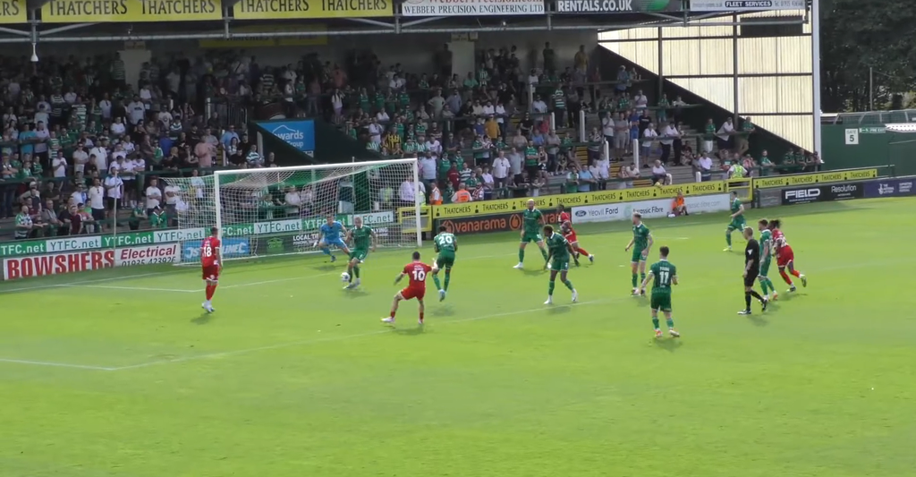 Jack Paxman gets his first of the season