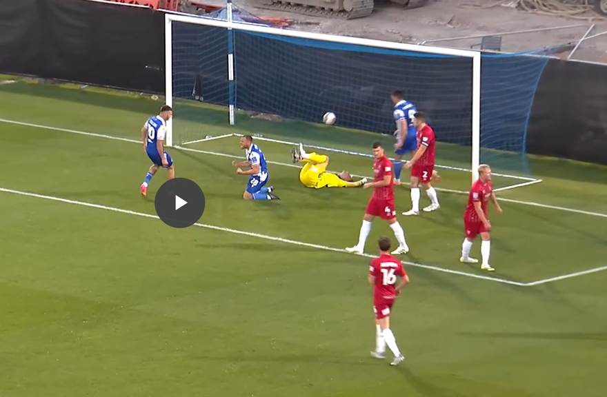 James Gibbons opens the scoring