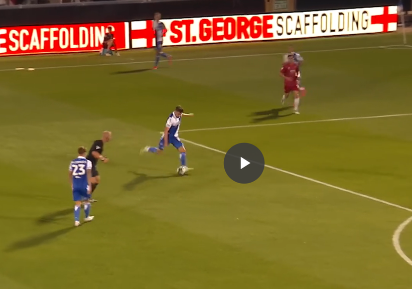 Antony Evans scores a cracker