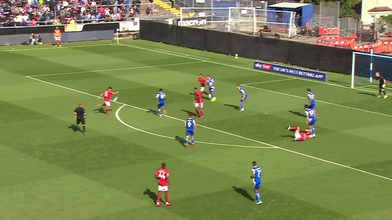 Harvey Vale pulls one back for the Gas