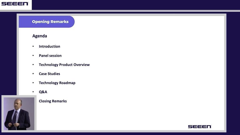 SEEEN 's Opening Remarks
