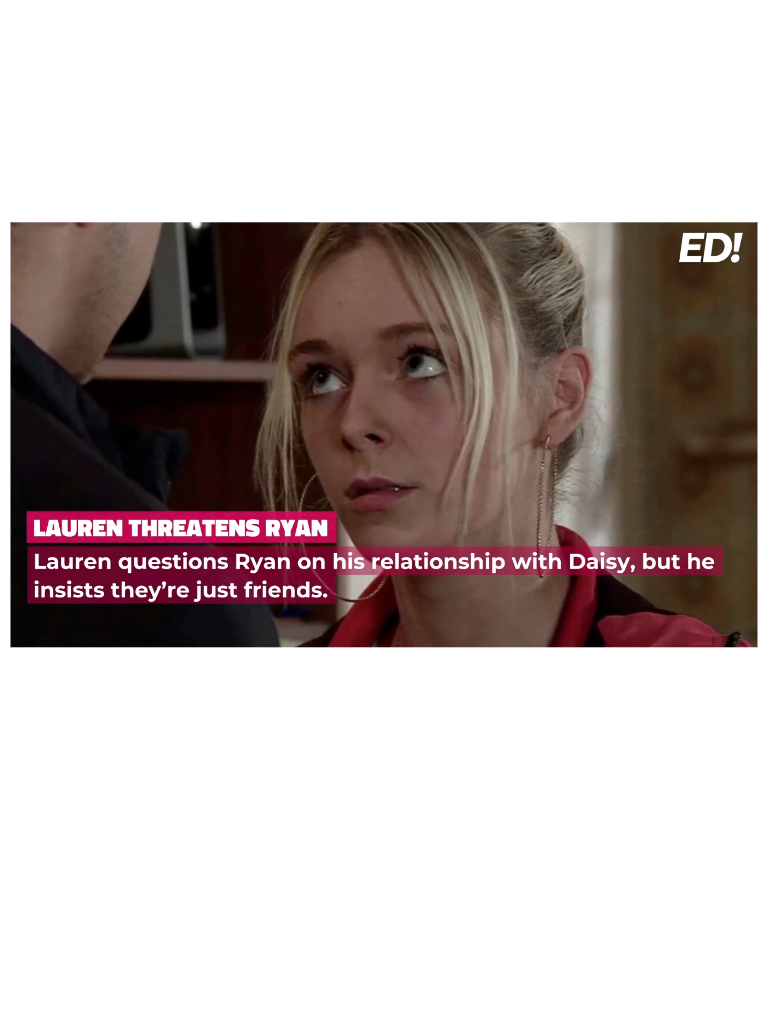 Lauren Threatens Ryan