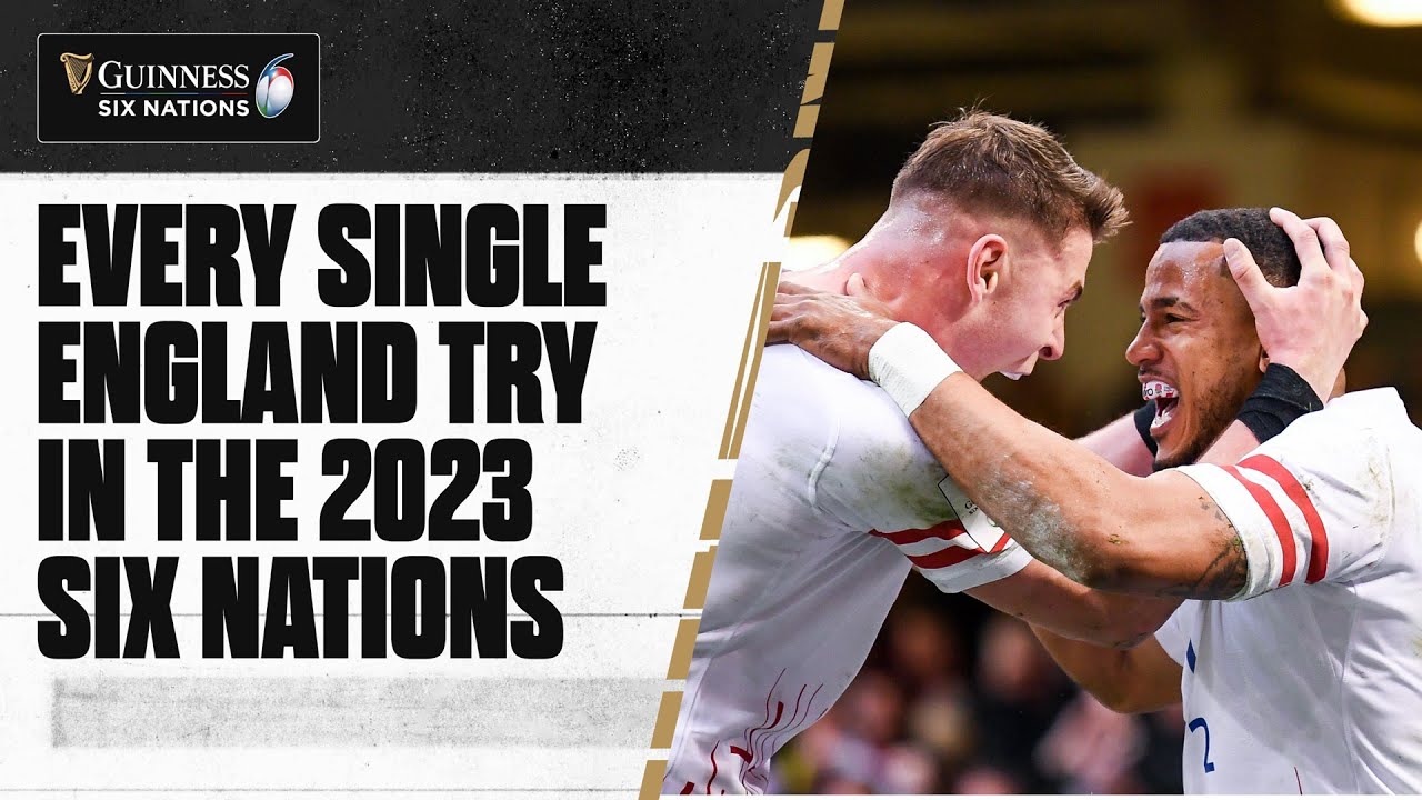 TRY TIME 🏴󠁧󠁢󠁥󠁮󠁧󠁿 | Every England try from the 2023 Guinness Six Nations