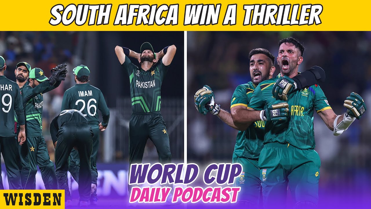 Finally a close game! South Africa beat Pakistan by one wicket in dramatic finish | #PAKvSA