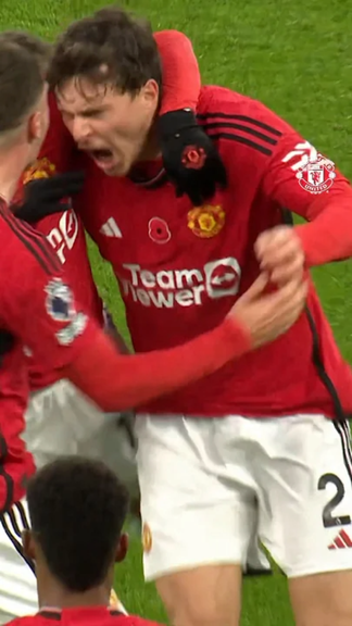 Victor Enjoyed His Stretford End Winner 🤩