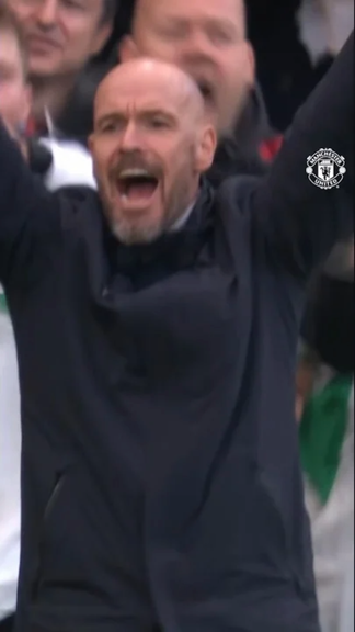 Erik ten Hag Enjoyed That One 😍