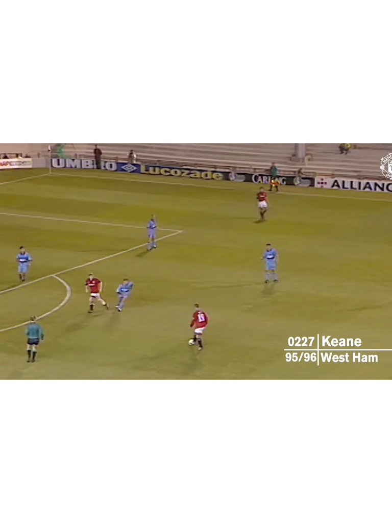 Keane 95/96 v West Ham (H)