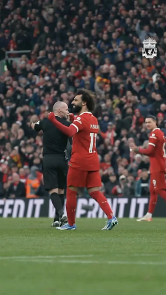 VAR check… GOAL Mo Salah! #lfc #shorts