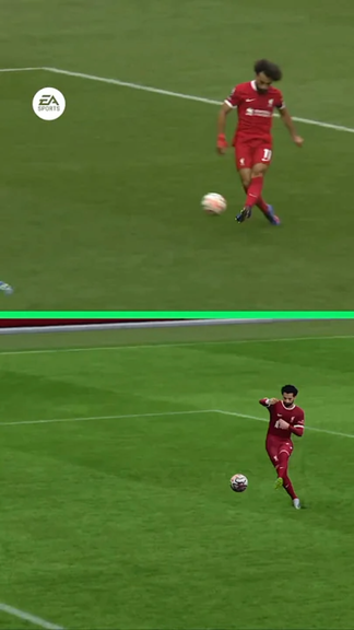 Salah’s Everton goal recreated by @easportsfc