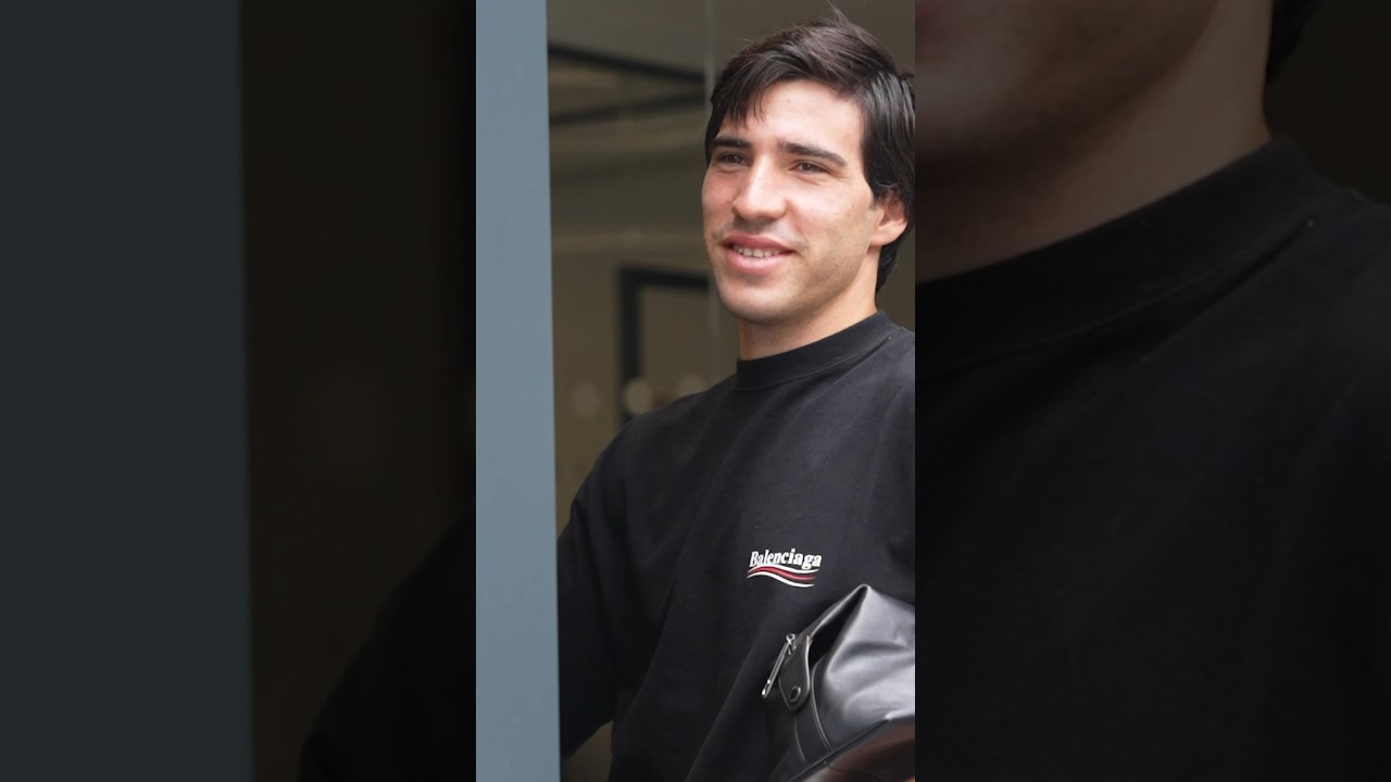 Sandro is ready to get to work! 🙌🇮🇹