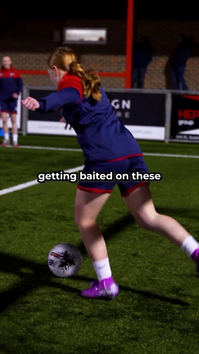 BTS at an @eastbourneboroughwomen training session ⚽️💪