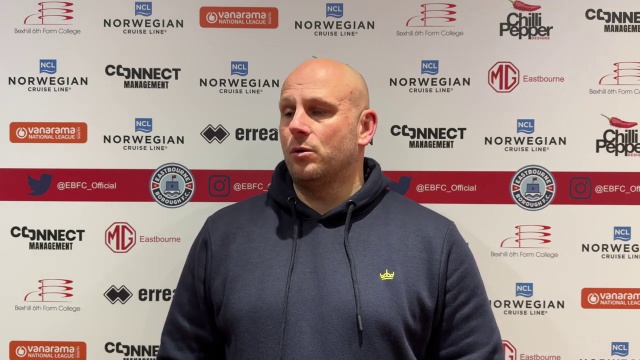 The players are fighting, but we need to convert chances better