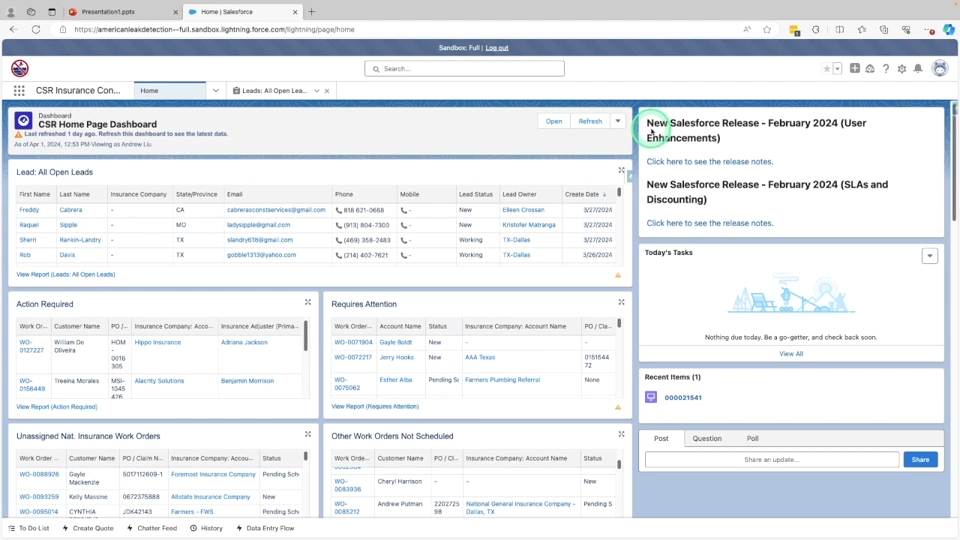 Find the newest Salesforce feature releases