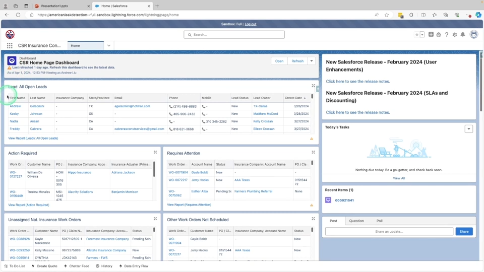 Click to drill down into reports